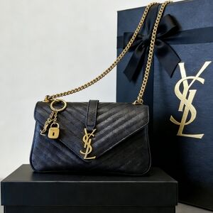 <AUTHENTIC>Saint Laurent College Handle Bagr